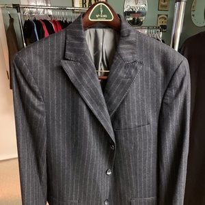 100% Wool Flannel Custom Suit